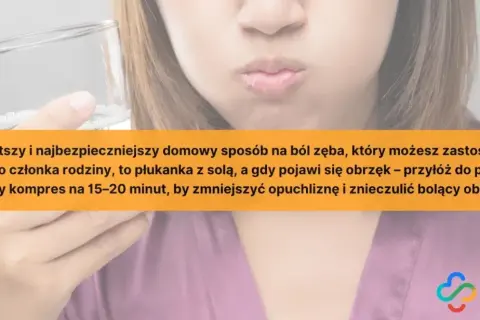 Co na ból zębów? Domowe sposoby, leki i sygnały alarmowe.