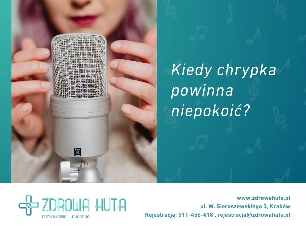 Kiedy chrypka powinna niepokoić? Poznaj objawy raka krtani.