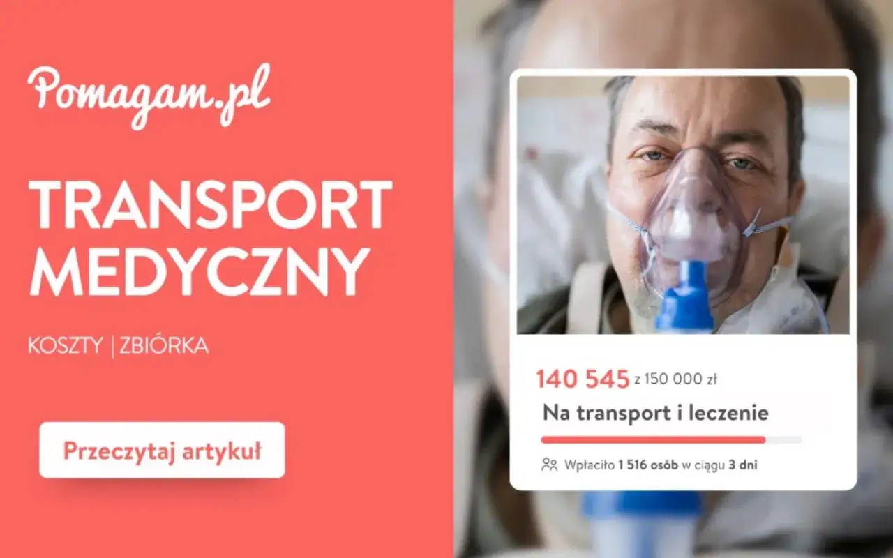 koszty transportu medycznego infografika